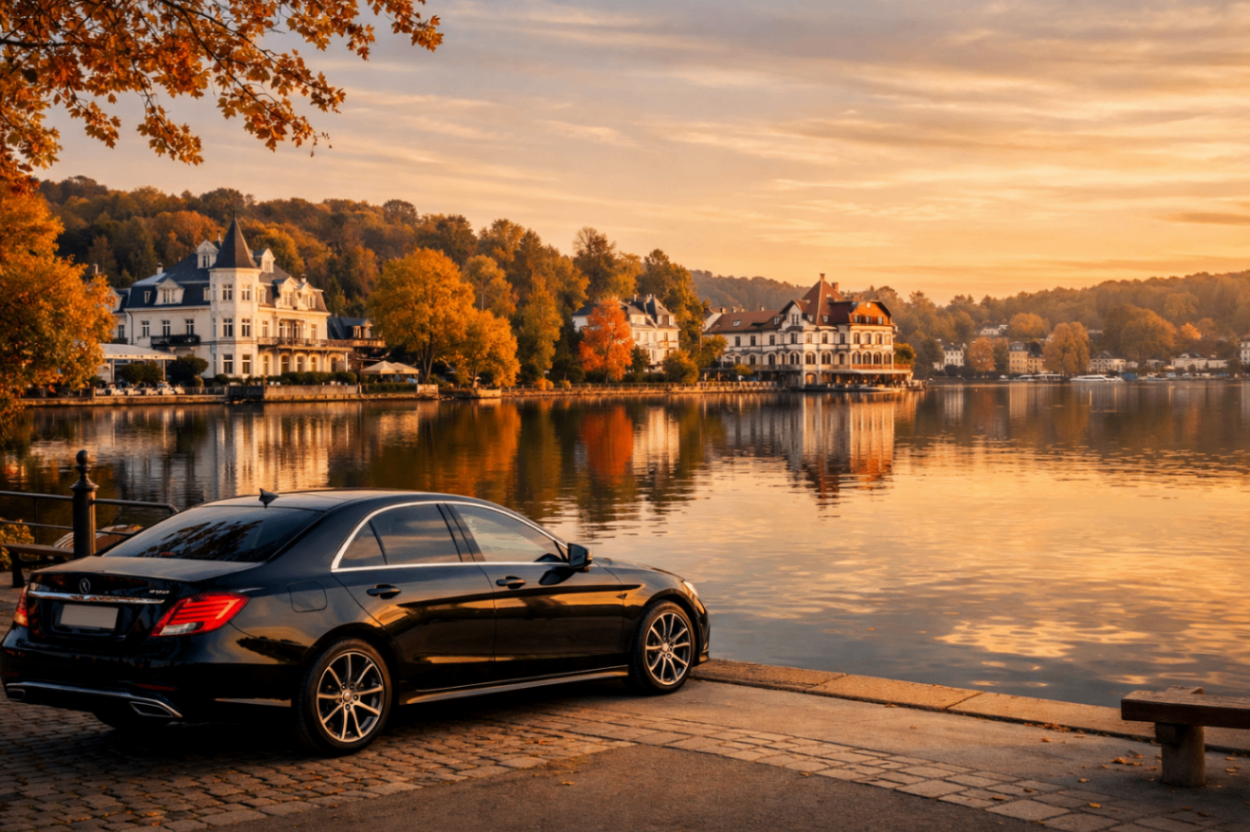 Taxi Genval: Discover the Lake and Walloon Brabant in Complete Serenity